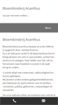 Mobile Screenshot of bloembinderijacanthus.nl