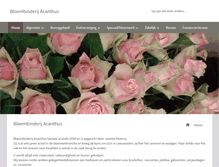 Tablet Screenshot of bloembinderijacanthus.nl